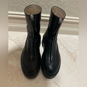 The Row Zip ankle boots